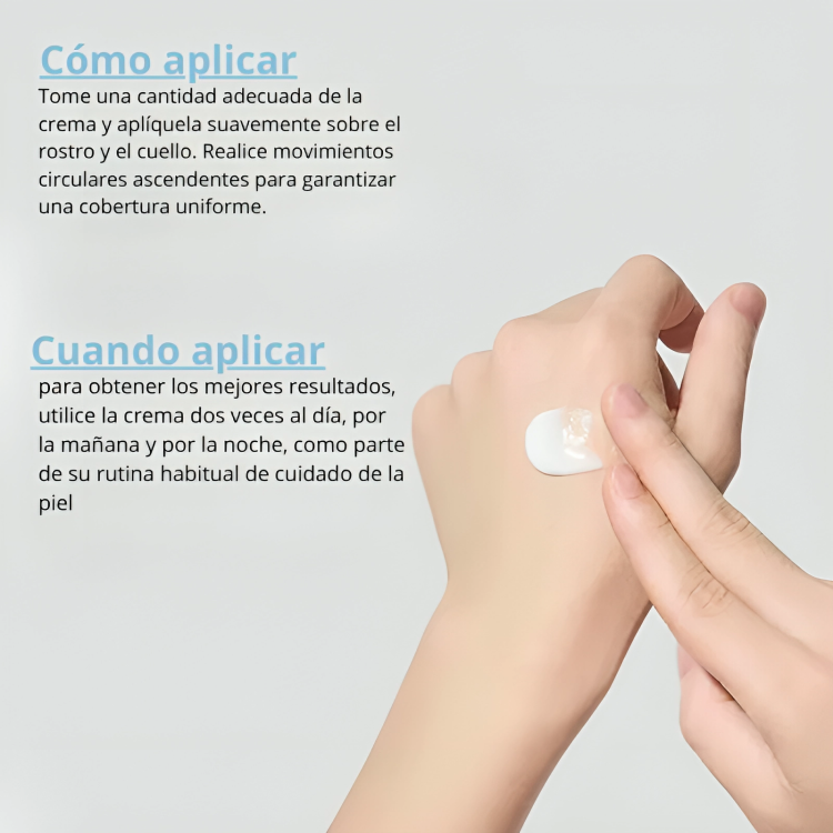 Crema NIDA Hidratación profunda + Efecto Reafirmante