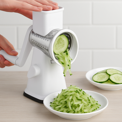 Cortes profesionales en casa con el RALLADOR GOURMET 3 en 1 👨‍🍳