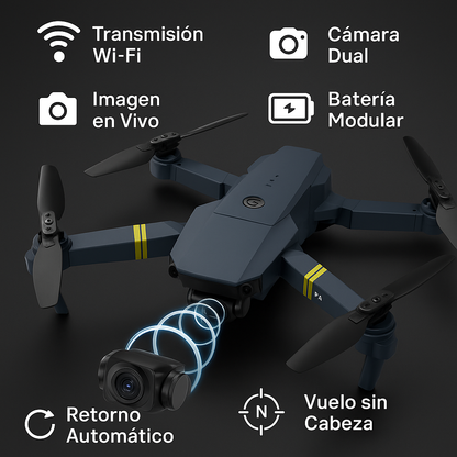 Sorprende a tus hijos con el DRON PLEGABLE 4K + MALETÍN DE TRANSPORTE Y X2 BATERÍAS PARA EL DRON GRATIS 🎁