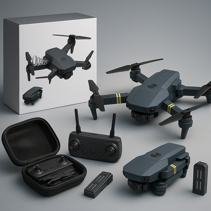 Sorprende a tus hijos con el DRON PLEGABLE 4K + MALETÍN DE TRANSPORTE Y X2 BATERÍAS PARA EL DRON GRATIS 🎁