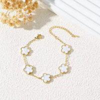 Pulsera Flor Blanca ⚪️