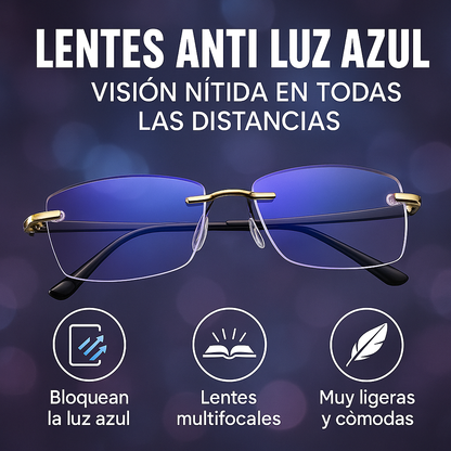 Visión perfecta sin mareos: Gafas PROGRESIVAS Compatibles con Astigmatismo + Funda GRATIS 🎁