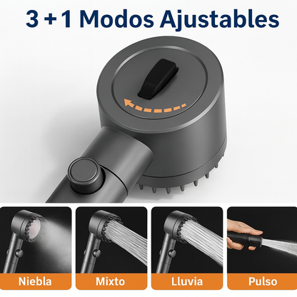 Elimina el cloro y mejora tu piel con nuestro Cabezal de Ducha Filtrante con Efecto Spa y Alta Presión