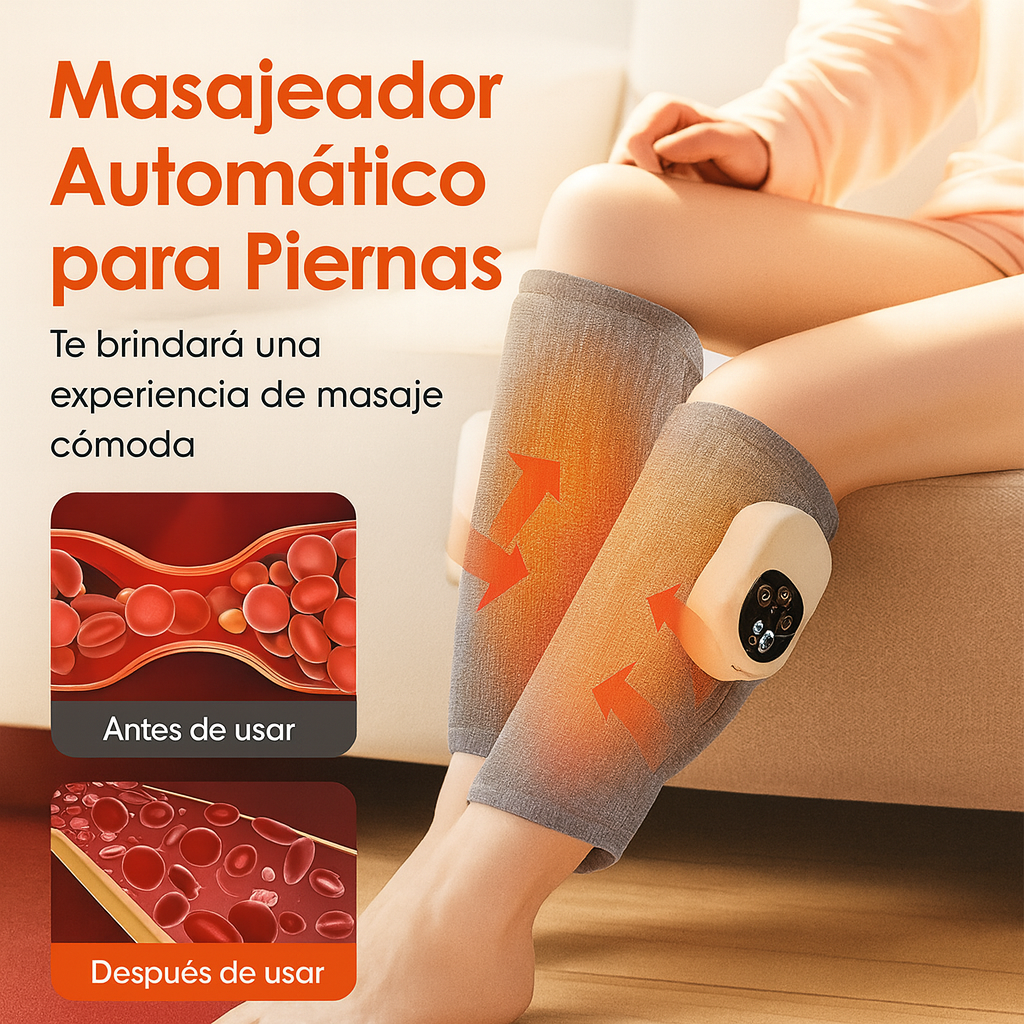 Alivia el dolor y mejora la circulación con nuestro Masajeador Térmico THERAPY Comfort