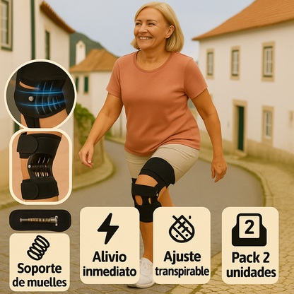 Recupera la confianza al caminar sin dolor con nuestra RODILLERA DE SOPORTE ARTICULAR