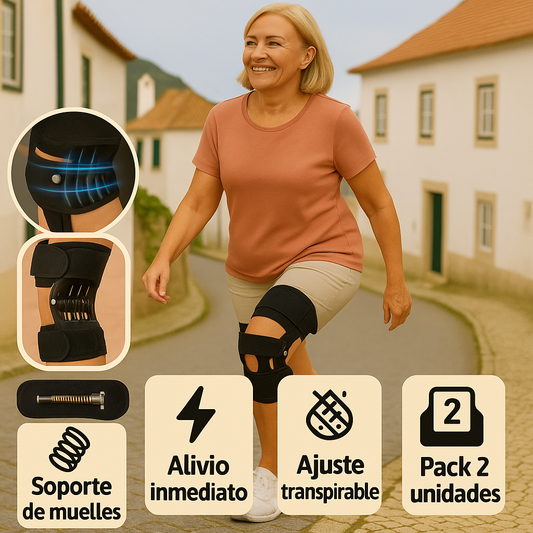 Recupera la confianza al caminar sin dolor con nuestra RODILLERA DE SOPORTE ARTICULAR