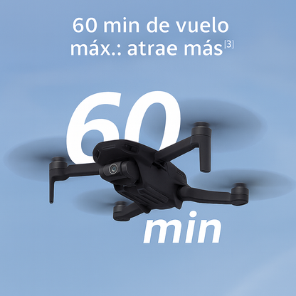 Sorprende a tus hijos con el DRON PLEGABLE 4K + MALETÍN DE TRANSPORTE Y X2 BATERÍAS PARA EL DRON GRATIS 🎁