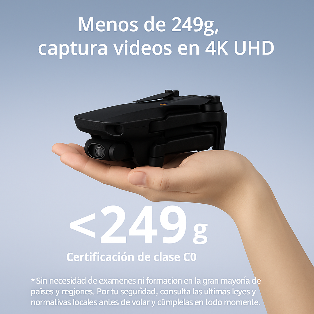 Sorprende a tus hijos con el DRON PLEGABLE 4K + MALETÍN DE TRANSPORTE Y X2 BATERÍAS PARA EL DRON GRATIS 🎁