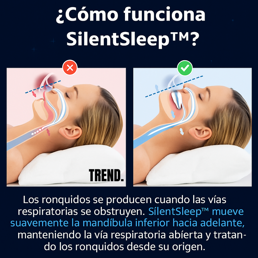 SilentSleep™ Bucal Antirronquidos/Apnea -  TRENDFINDER (2025)
