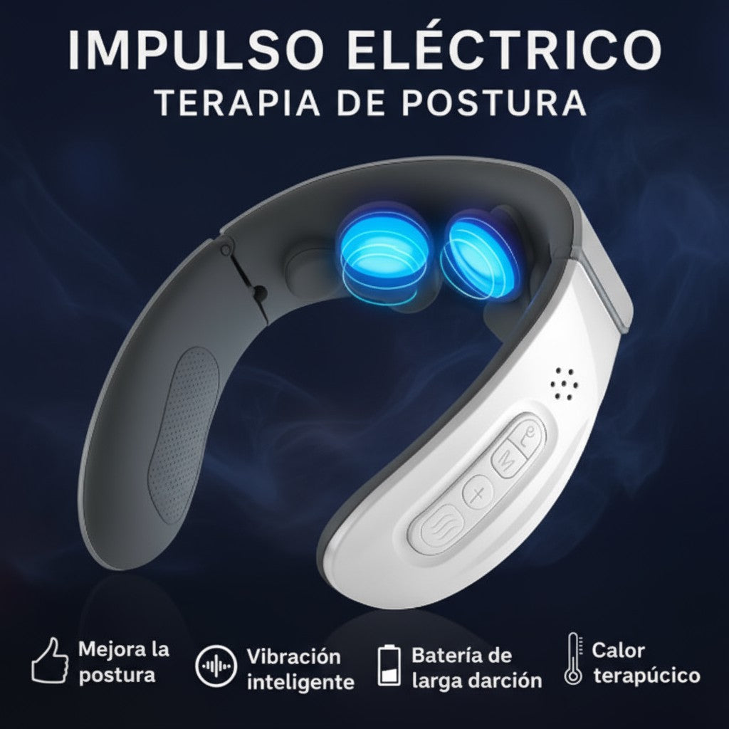 Acelera tu recuperación muscular con nuestro Masajeador Cervical EMS