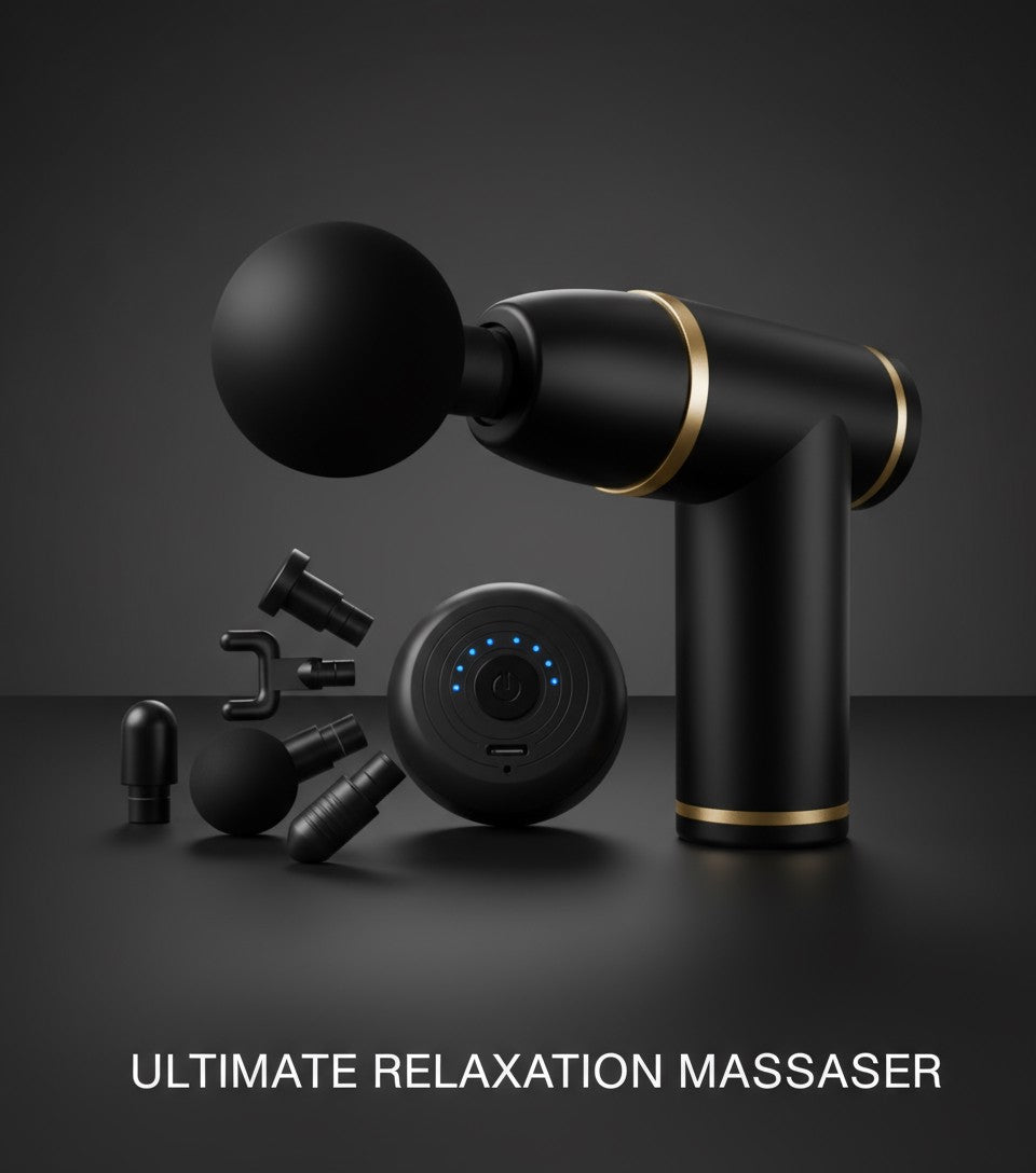 Pistola de masaje muscular con MALETÍN