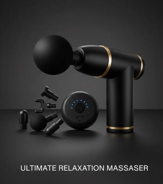 Pistola de masaje muscular con MALETÍN