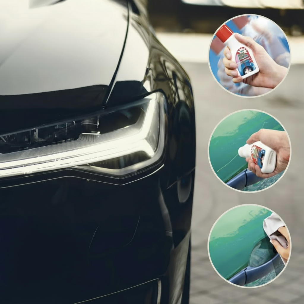 Elimina los arañazos y devuelve el brillo original con nuestra Cera Reparadora Profesional para Coche